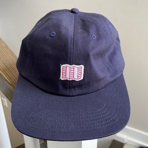 Topo Designs Mini Map Hat (Navy). NWT